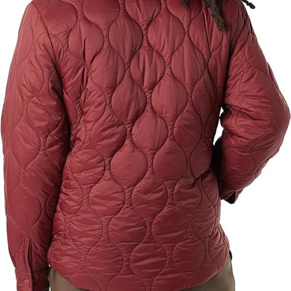 Amazon Essentials Men's Water Resistant Sherpa lined Quilted Shirt Jacket Medium - Picture 5 of 7